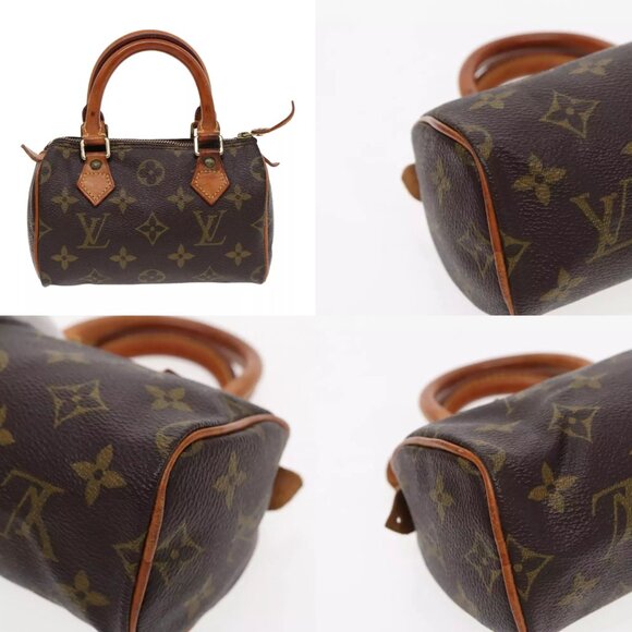 LOUIS VUITTON Monogram Mini Speedy Hand Bag M41534 LV Auth 95492 - Picture 14 of 14